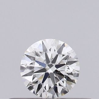 0.25 Carat Round H VS2 EX GIA Natural Diamond