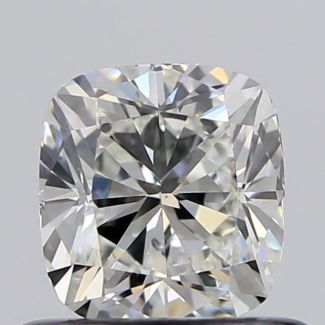 0.58 Carat Cushion Modified I VS2 - EX VG GIA Natural Diamond