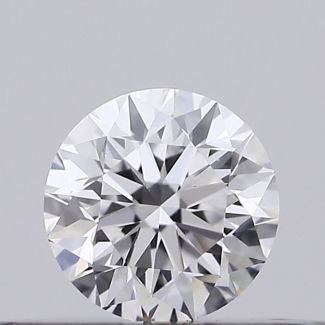 0.23 Carat Round D VS2 VG EX GIA Natural Diamond