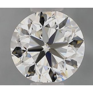 0.80 Carat Round H VVS2 VG EX IGI Natural Diamond