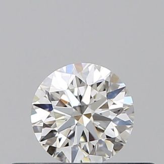 0.3 Carat Round H VVS1 EX GIA Natural Diamond