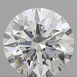 0.41 Carat Round F VS1 EX GIA Natural Diamond