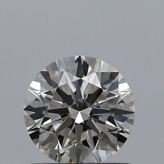 0.71 Carat Round I SI1 EX GIA Natural Diamond