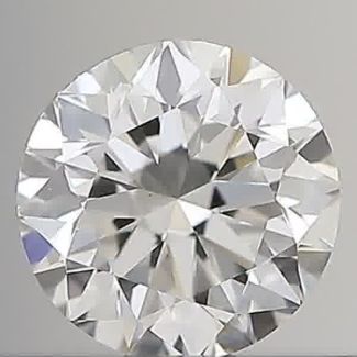 0.40 Carat Round F VS2 VG EX GIA Natural Diamond