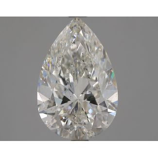 3.00 Carat Pear H SI2 - VG GIA Natural Diamond