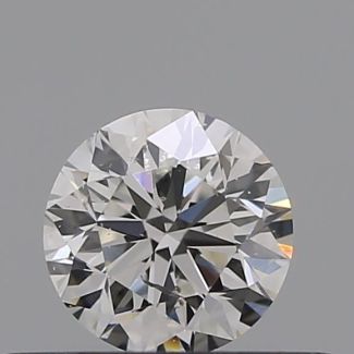 0.30 Carat Round F SI2 VG GIA Natural Diamond