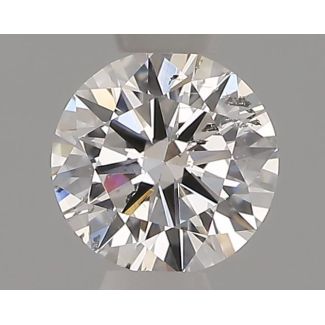 0.31 Carat Round D SI2 VG GD GIA Natural Diamond