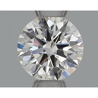 0.31 Carat Round H SI2 EX GIA Natural Diamond