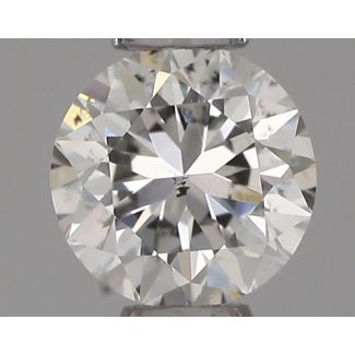 0.30 Carat Round H SI1 GD VG GIA Natural Diamond