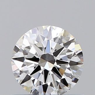 0.49 Carat Round E VVS1 EX VG GIA Natural Diamond