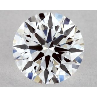 0.5 Carat Round E VVS1 EX VG GIA Natural Diamond