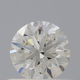 0.50 Carat Round J VVS2 VG GD GIA Natural Diamond