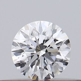 0.23 Carat Round D VVS1 EX GIA Natural Diamond