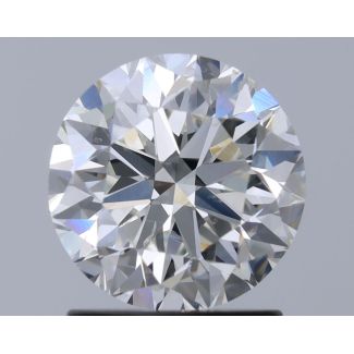 1.51 Carat Round H SI1 VG EX GIA Natural Diamond