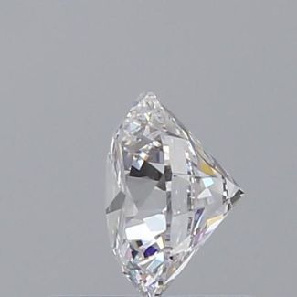 0.60 Carat Round D VVS2 EX GIA Natural Diamond