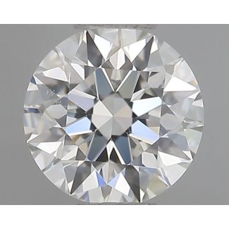 0.70 Carat Round G VS2 EX VG GIA Natural Diamond