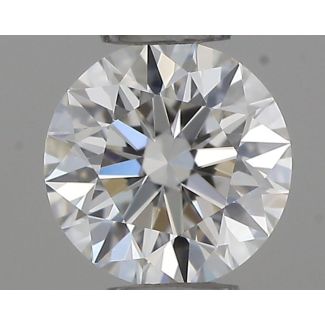 0.3 Carat Round H VVS2 EX GIA Natural Diamond