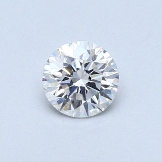 0.37 Carat Round D SI1 EX VG GIA Natural Diamond