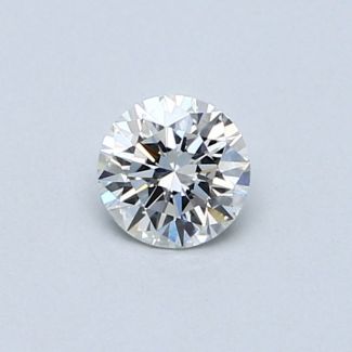 0.37 Carat Round F VS1 VG EX GIA Natural Diamond