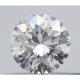 0.30 Carat Round F SI2 GD VG IGI Natural Diamond