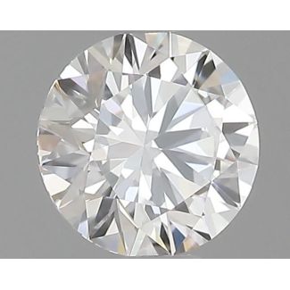 0.35 Carat Round E VVS1 EX GIA Natural Diamond