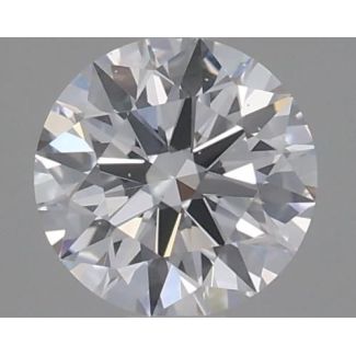 0.56 Carat Round D VS1 EX GIA Natural Diamond