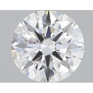 0.5 Carat Round E VS2 EX GIA Natural Diamond