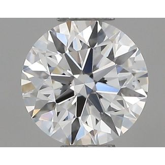 0.43 Carat Round G VS2 EX VG GIA Natural Diamond