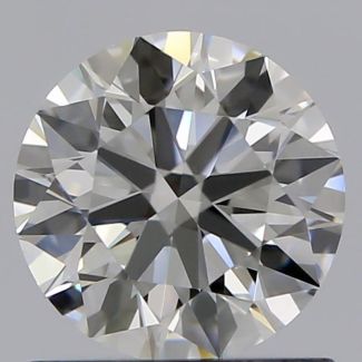 0.80 Carat Round I VS1 EX GIA Natural Diamond