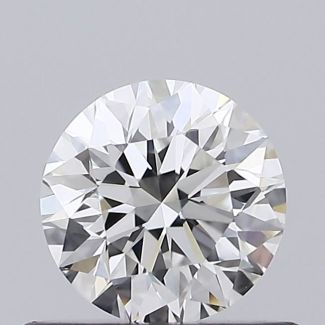 0.6 Carat Round E VVS1 EX GIA Natural Diamond