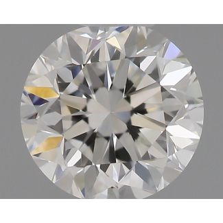 0.4 Carat Round H VVS2 GD VG GIA Natural Diamond