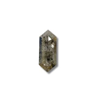 1.56 Carat Hexagonal Black - GD NONE Natural Diamond