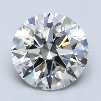 2.22 Carat Round I IF EX GIA Natural Diamond