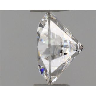 0.56 Carat Round E VVS2 EX GIA Natural Diamond