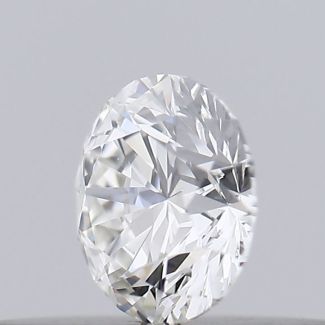 0.18 Carat Round F VVS2 EX VG GIA Natural Diamond