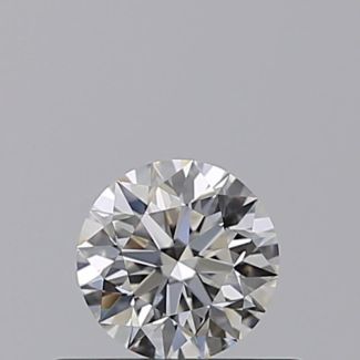 0.34 Carat Round F VS2 EX GIA Natural Diamond