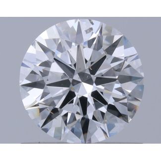 0.77 Carat Round D SI1 VG EX GIA Natural Diamond