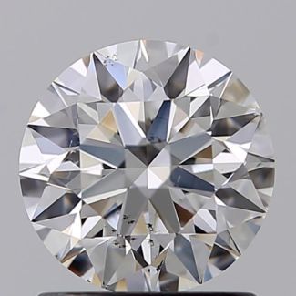 1.00 Carat Round D SI1 EX GIA Natural Diamond