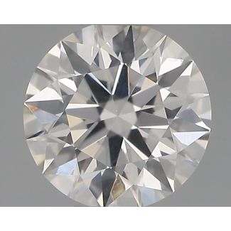 0.30 Carat Round H VS2 EX VG GIA Natural Diamond