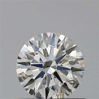 0.51 Carat Round H IF EX IGI Natural Diamond