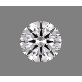 0.2 Carat Round F VVS2 EX GIA Natural Diamond