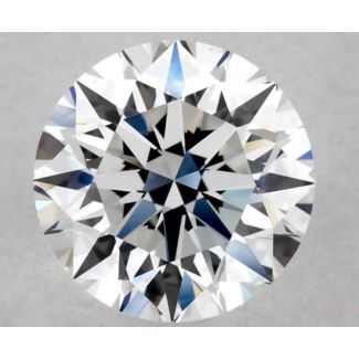 0.56 Carat Round E VVS1 EX GIA Natural Diamond