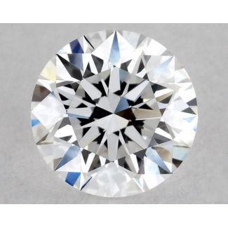 0.52 Carat Round D VVS1 EX GIA Natural Diamond