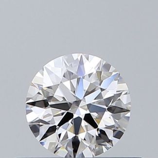 0.35 Carat Round F IF EX GIA Natural Diamond