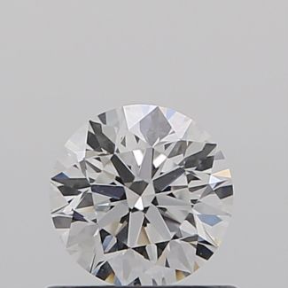 0.55 Carat Round E VVS1 EX GIA Natural Diamond