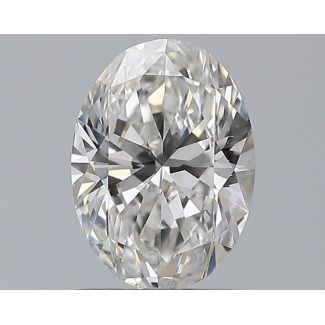 0.9 Carat Oval D SI1 - EX VG GIA Natural Diamond