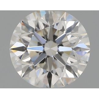 0.5 Carat Round H IF EX GIA Natural Diamond