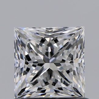 0.80 Carat Princess E VS1 - EX GIA Natural Diamond