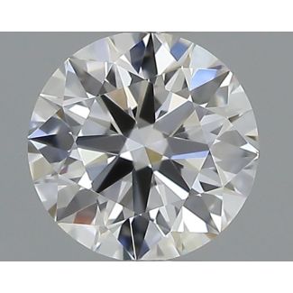 0.35 Carat Round D VVS1 EX GIA Natural Diamond