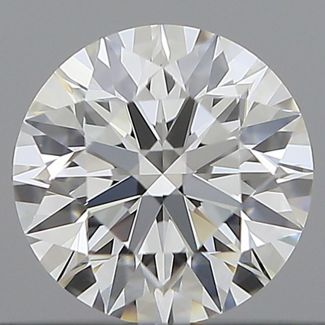 0.58 Carat Round G VVS1 EX GIA Natural Diamond